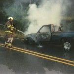 Vehicle Fire Burlingame Rd.