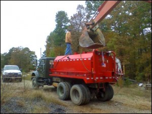 Mounting the Tank