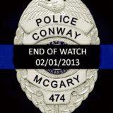 In Memory of Conway Police Officer William McGary