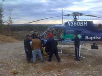 WPFD Rescue @ Wildland Medical Extraction 