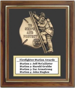 zStation Firefighers of the year 2009